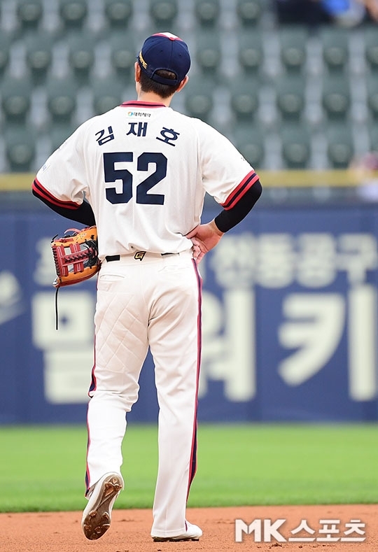 두산 베테랑 유격수 김재호가 5월 5일 1군 엔트리에서 말소됐다. 사진=김영구 기자