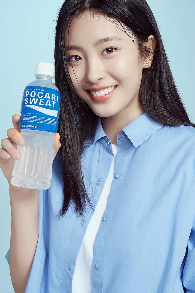 포카리스웨트 28대 모델로 발탁된 배우 오예주. /사진제공=동아오츠카