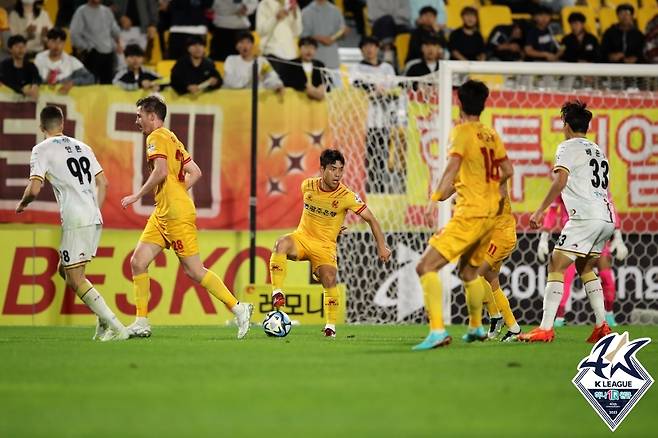 광주FC의 두현석 [한국프로축구연맹 제공. 재판매 및 DB금지]