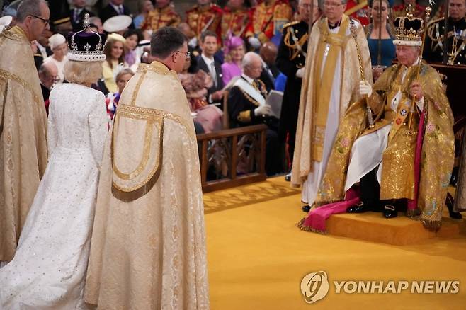 찰스 3세 영국 국왕 대관식 [로이터=연합뉴스. 재판매 및 DB 금지]