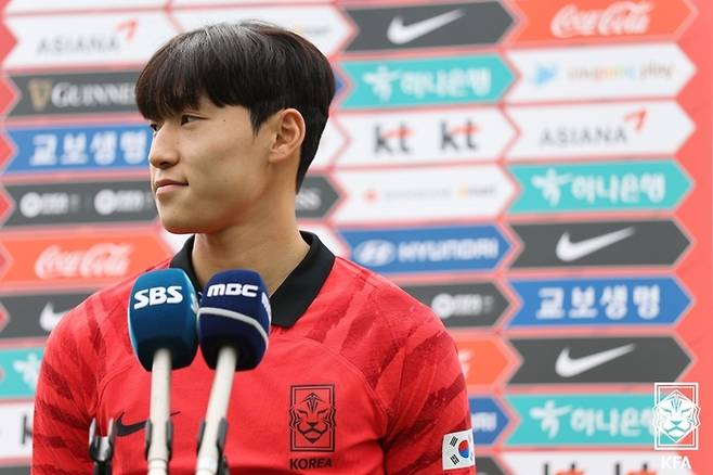 U-20 대표팀의 배준호. 제공 | 대한축구협회