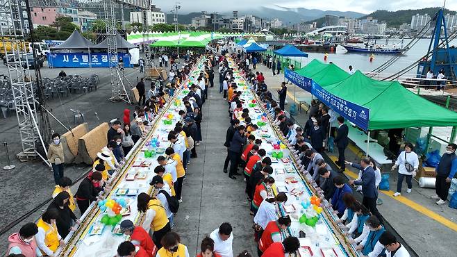 223m 해조류 김밥 만들기 [전남 완도군 제공. 재판매 및 DB 금지]