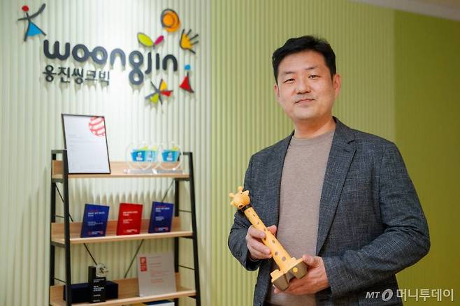 이재진 웅진씽크빅 대표 /사진=이기범 기자 leekb@