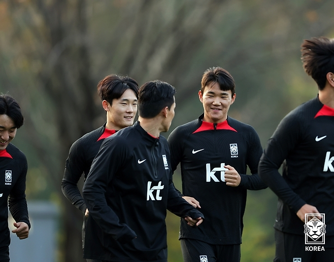 항저우 아시안게임 U-24 축구대표팀 선수들. 대한축구협회 제공