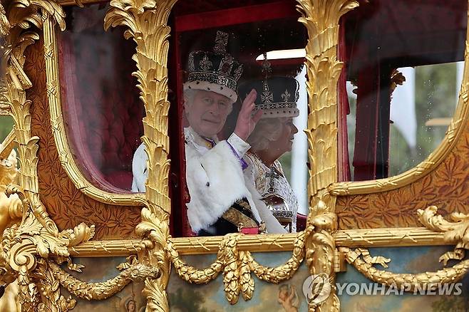 영국 찰스 3세 국왕 [영국 국방부 제공. UPI=연합뉴스]