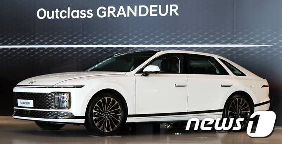 현대차 디 올 뉴 그랜저 모습/사진=뉴스1