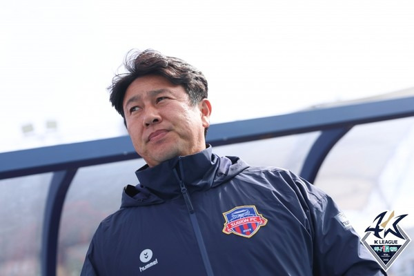 김도균 수원FC 감독. 한국프로축구연맹 제공