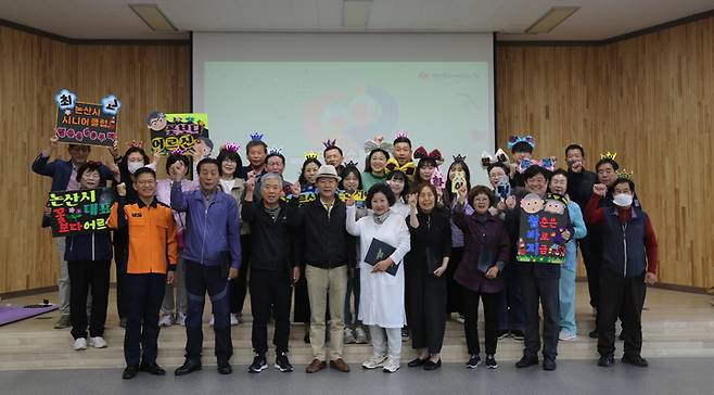 11일 충남도 어르신 심폐소생술 경연대회를 앞둔 논산시 경연팀(꽃보다어르신)이 시연회를 가졌다. 2023. 05. 10 논산소방서  *재판매 및 DB 금지