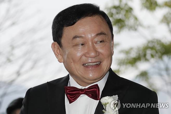 탁신 친나왓 전 태국 총리 [AP 연합뉴스 자료사진. 재판매 및 DB 금지]