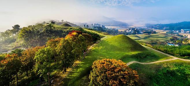 경남 함안 말이산고분군. /문화재청 국가문화유산포털