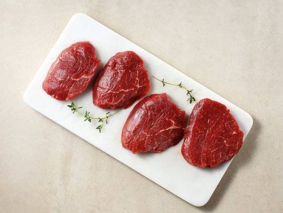 부드러운 식감의 안심. 사진 육우자조금관리위원회