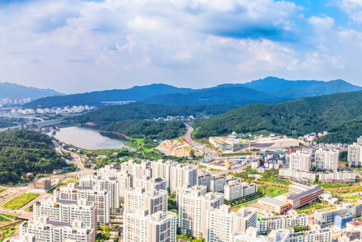 의왕 백운밸리 전경. 의왕시 제공