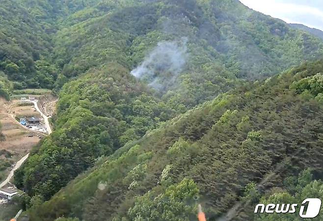 합천 산불(산림청 제공). 2023.5.12 뉴스1