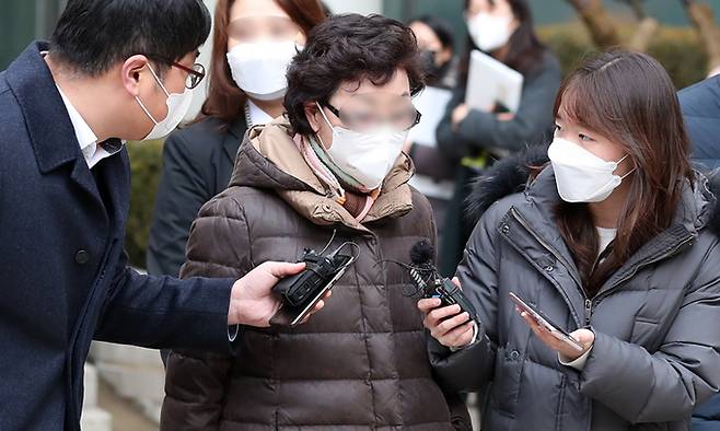 윤석열 대통령 장모 최씨. 뉴시스