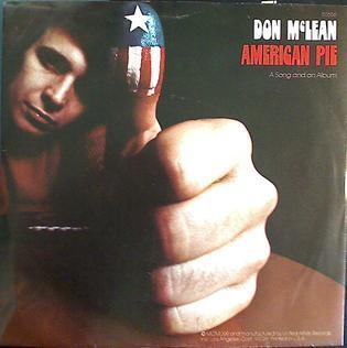 1971년 발표된 돈 매클레인의 ‘아메리칸 파이’ 앨범. 위키피디아
