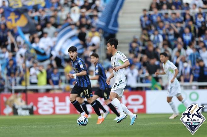 전북 현대 백승호. 제공 |  한국프로축구연맹