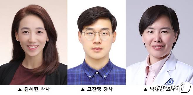 연세대 의대 의생명시스템정보학교실(김혜현 박사, 고찬영 강사, 박유랑 교수) 연구팀