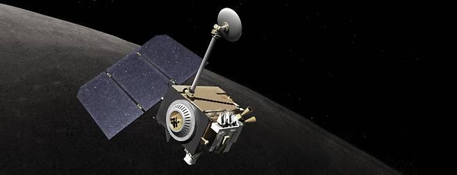 미국항공우주국(NASA)의 '달 정찰 궤도선'(LRO). / 사진=미국항공우주국(NASA)