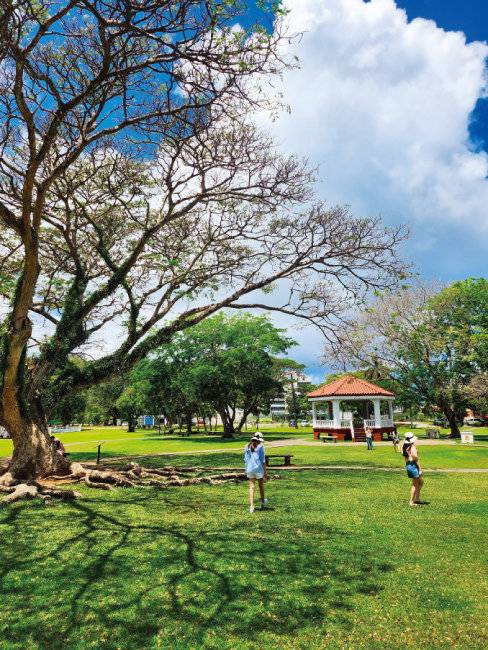 스페인 통치 시절 흔적이 남아 있는 ‘스페인 광장’. [재이 제공]