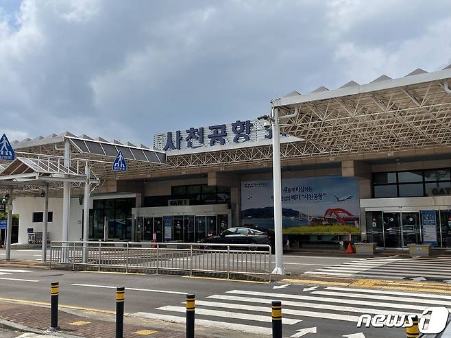 사천공항 전경.(경남도 제공)