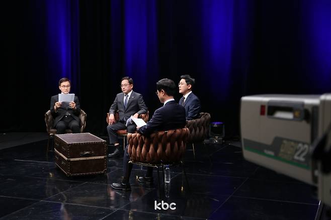 ▲KBC 특집 대담 <용기의 유산 : 5·18, 두 영웅의 이야기>