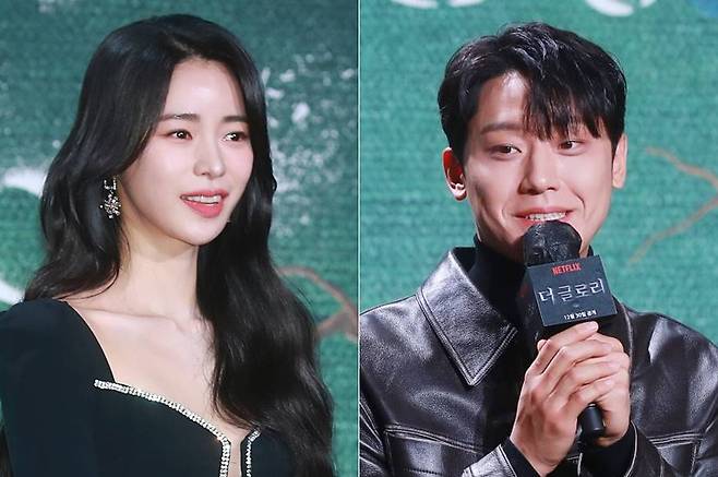 배우 임지연과 이도현이 지난해 12월20일 서울 JW 메리어트 동대문 호텔에서 진행된 넷플릭스 오리지널 시리즈 '더 글로리' 제작발표회에 참석했다./사진=이동훈 기자 photoguy@