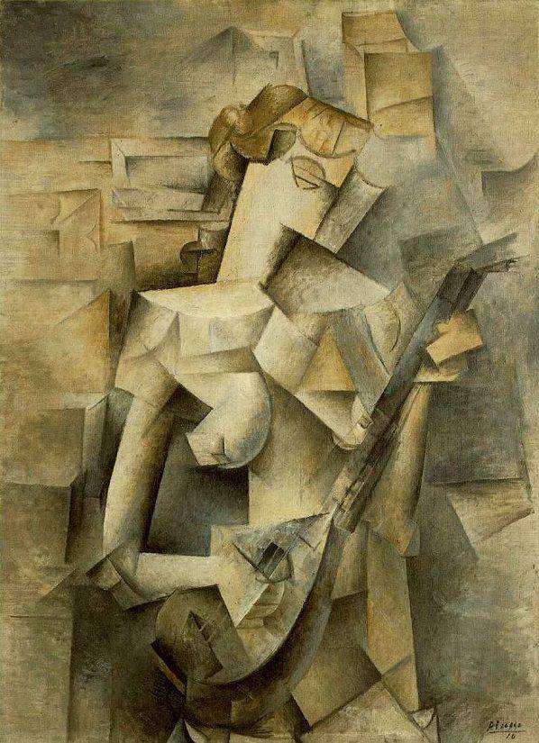 파블로 피카소, Girl with Mandolin [www.PabloPicasso.org]