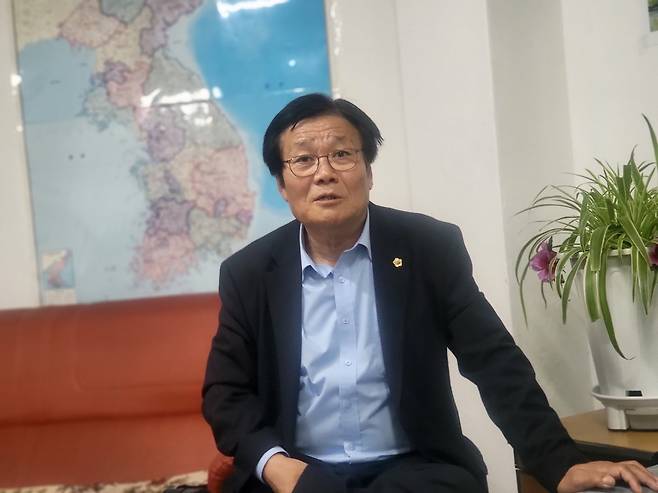 김용화 탈북난민인권연합 회장  [촬영 최현석]