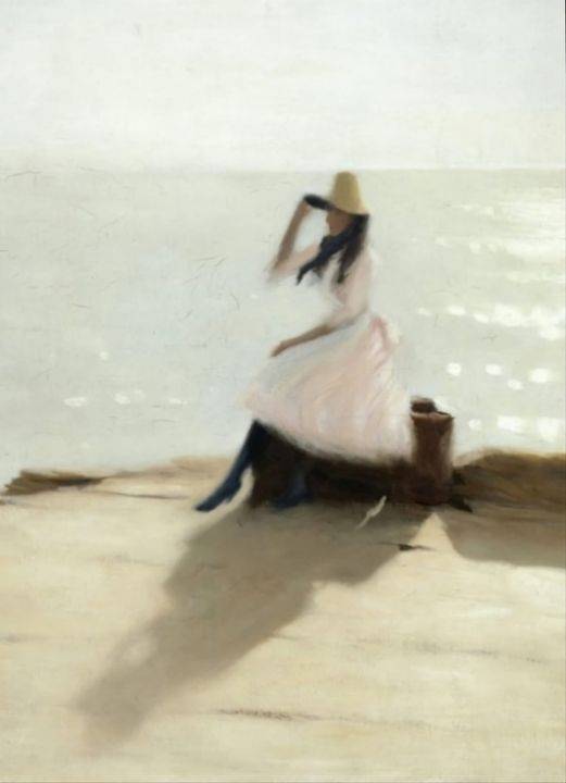 해변의 젊은 여인 오르세 미술관 소장