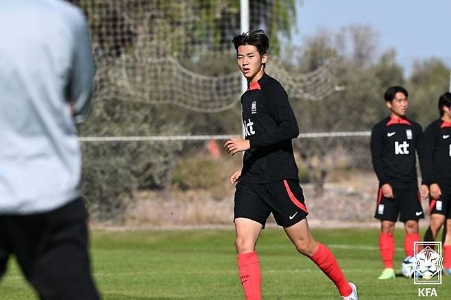 김은중호 핵심 수비수 김지수. ⓒ 대한축구협회