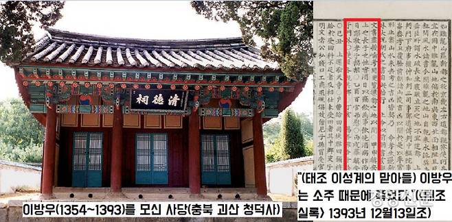 태조 이성계의 맏아들인 이방우는 소주 때문에 사망했다. <태조실록> 1393년 12월13일조는 “원체 술을 좋아한 진안대군 이방우는 날마다 소주를 마시고 병이 나서 죽었다”고 썼다. 만약 이방우가 살아 태조의 뒤를 이었다면 조선의 운명은 달라졌을 것이다.
