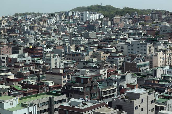 서울 강서구 화곡동 빌라 밀집 지역의 모습 ⓒ연합뉴스