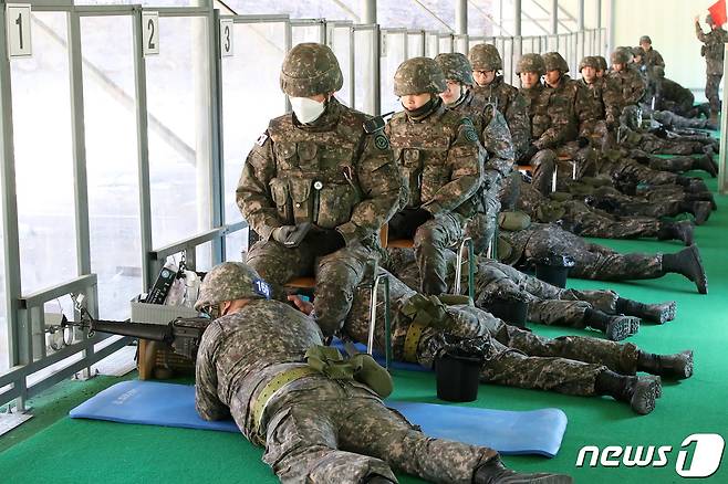 사격훈련 모습.(사진은 기사 내용과 무관함) /뉴스1 ⓒ News1