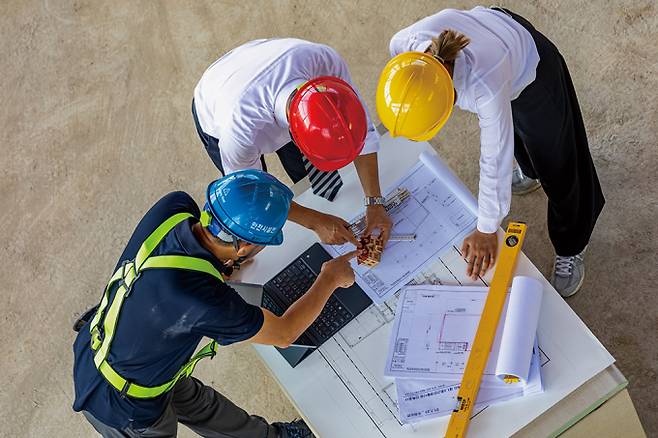 현대건설과 GS건설은 매출이 40%대 성장한 것에 비해 영업이익 증가율은 1~3%대에 불과했다. /사진=이미지투데이