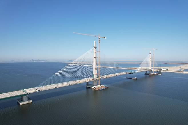 남북도로 전경.(새만금개발청 제공)