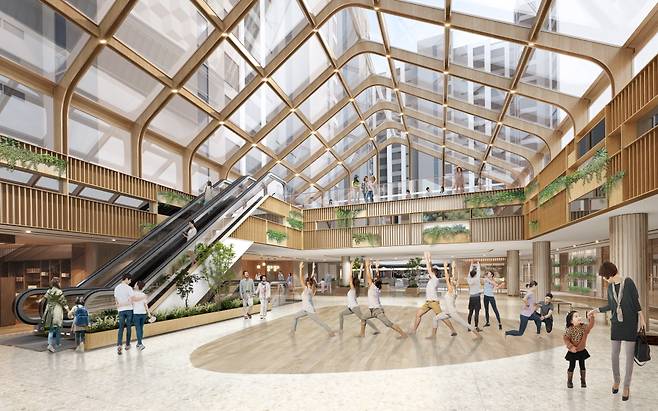 단지 내 약 1만1000㎡(3500여평) 규모에 24시간 토탈 라이프케어 프로그램인 '클럽 포시즌'이 조성된다./사진제공=엠디엠플러스