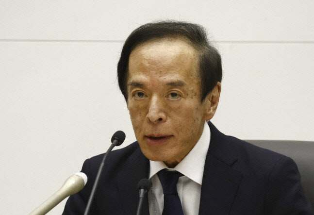 우에다 가즈오 일본은행 총재. (사진=AFP)