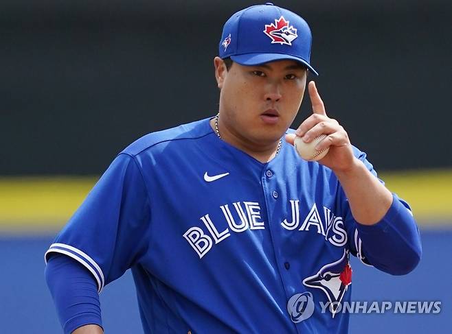 토론토 블루제이스 류현진 [연합뉴스 자료사진]