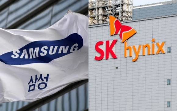 미중 갈등 속 고심 깊은 삼성전자와 SK하이닉스. 서울신문  DB