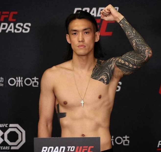 ‘쌍칼’ 유상훈. 출처 | UFC 코리아 채널