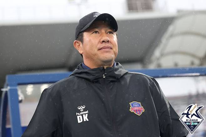 ▲ 김도균 수원FC 감독. ⓒ한국프로축구연맹