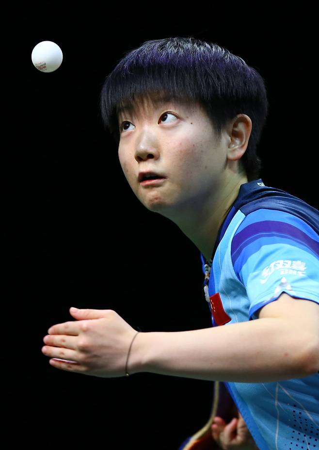 쑨잉샤의 결승. 더반|EPA 연합뉴스