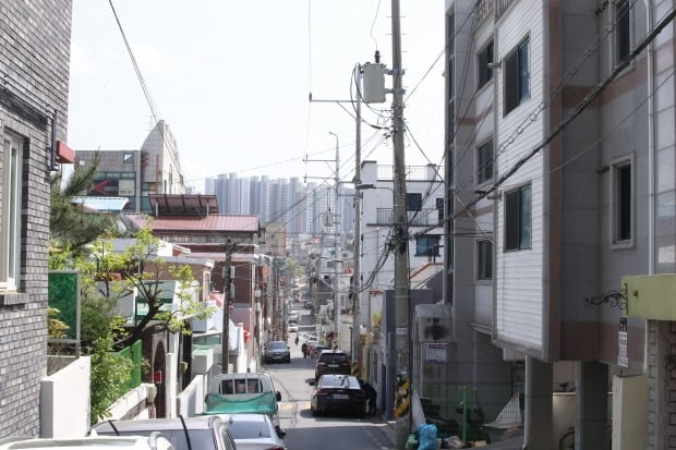 대전시  서구 다가구주택 일대. / 사진=연합뉴스