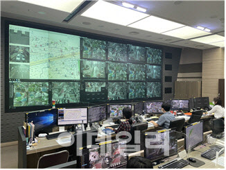 관악구 CCTV 통합관제센터. (사진=서울시)