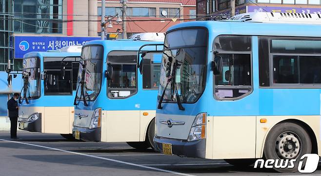 충남 서천여객 시내버스. /뉴스1ⓒ News1 김기태 기자