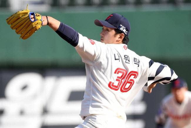 투수 나원탁. 스포츠조선DB