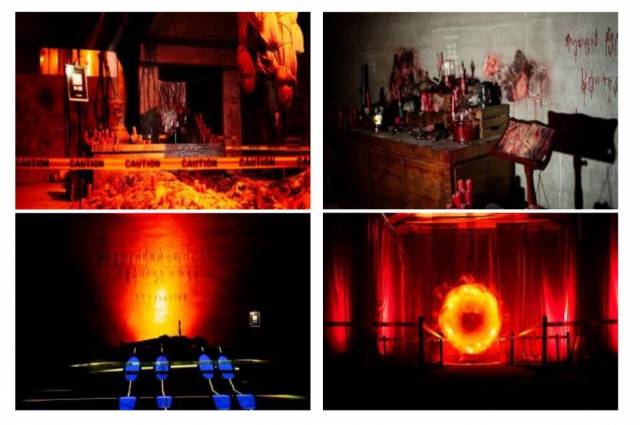 디아블로 게임속 공간으로 변신한 영등포시장역 게임 문화 체험관의 모습. [서울시 제공]