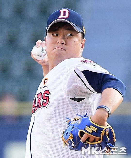 이영하가 2군 복귀전서 호투했다.     사진=김영구 기자