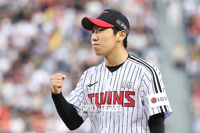 ▲ 거침 없는 투구가 돋보이는 박명근은 다크호스로 떠올랐다 ⓒ곽혜미 기자