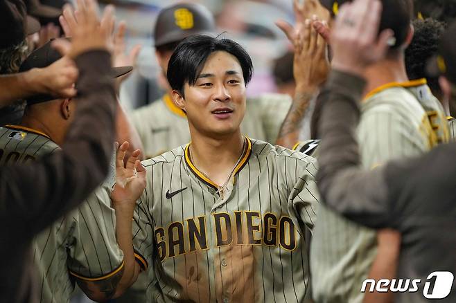 샌디에이고 김하성. ⓒ AFP=뉴스1